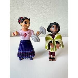 Disney Encanto Luisa and Bruno Small Doll Figure Cake Topper